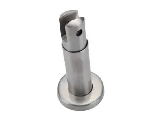 Pie regulable de acero inoxidable para cabina sanitaria