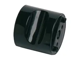 Tirador de nylon negro para puerta de cabina