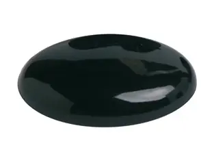 Tope de puerta de nylon negro