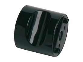 Tirador de nylon negro para puerta de cabina