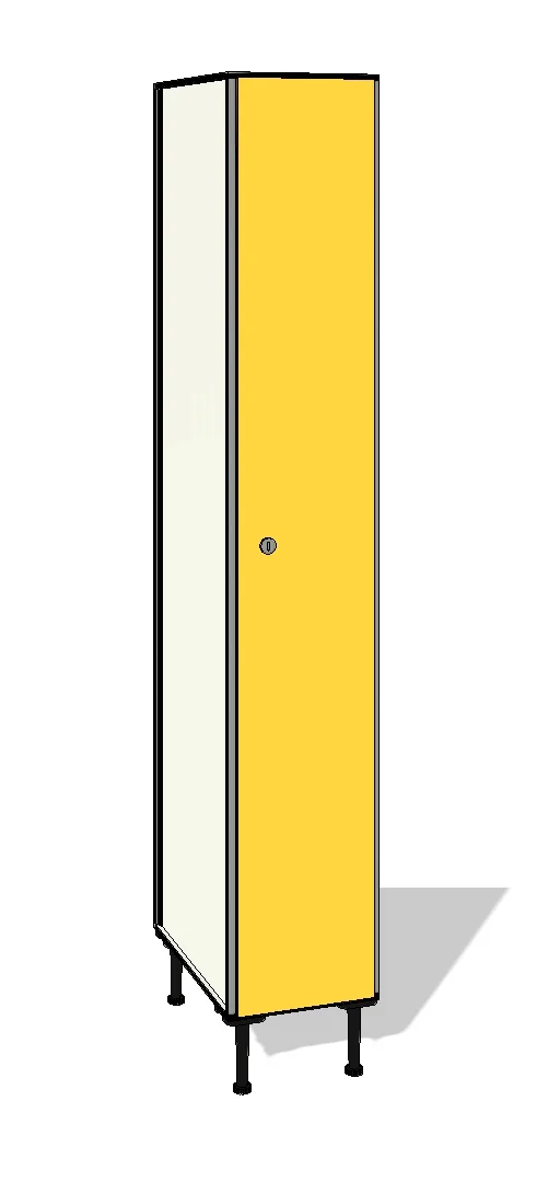 TFN11 totalmente elaborada con tablero de resinas fenólicas y perfilería estabilizadora de aluminio.