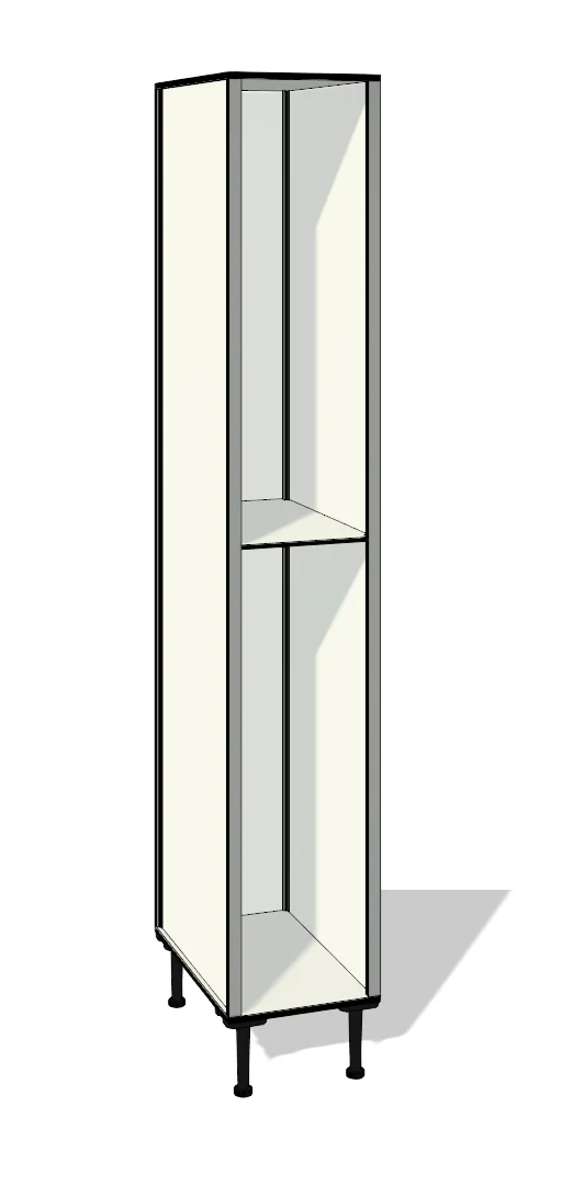TFX12 totalmente elaborada con tablero de resinas fenólicas y perfilería estabilizadora de aluminio.