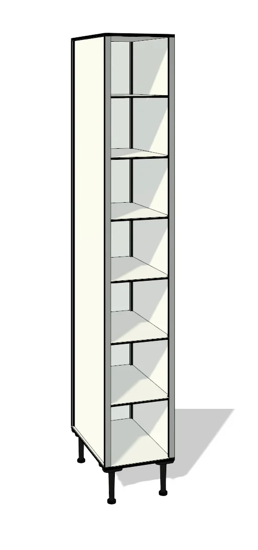 TFX17 totalmente elaborada con tablero de resinas fenólicas y perfilería estabilizadora de aluminio.
